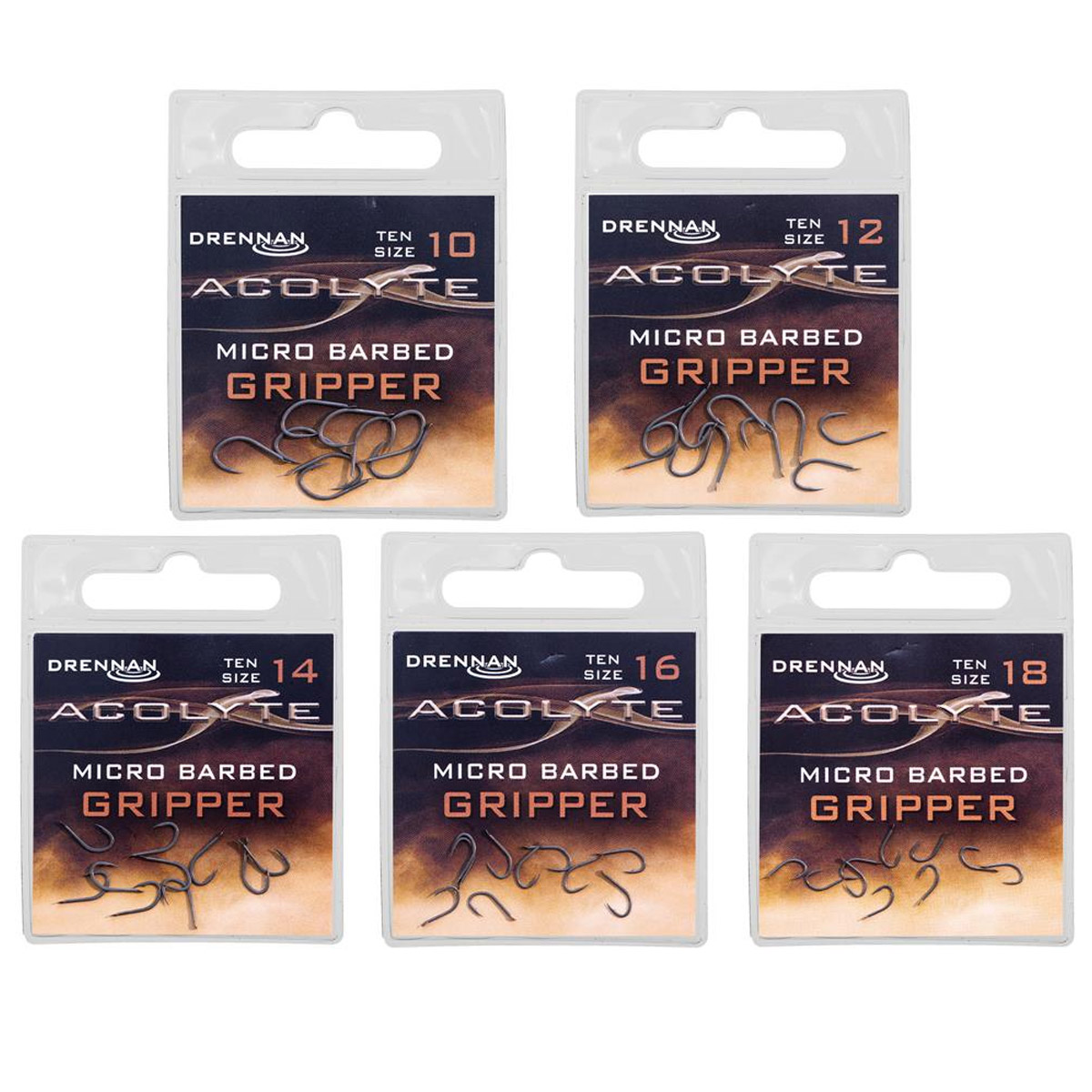 Drennan Acolyte Gripper Hooks - Micro Barbed