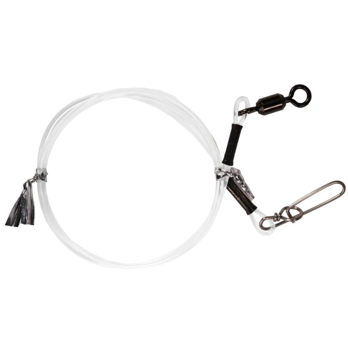 BKK 7x7 Fluorocarbon Leader HD Pike Snap 50 CM