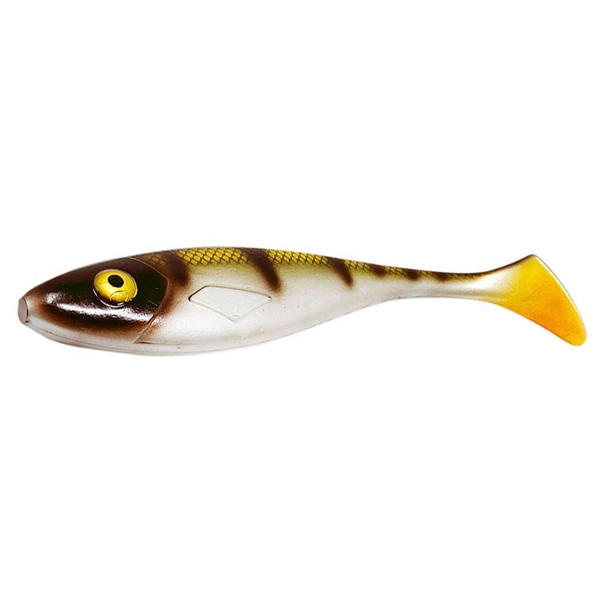 Gator Gum Shad 22 CM -  Natural Perch