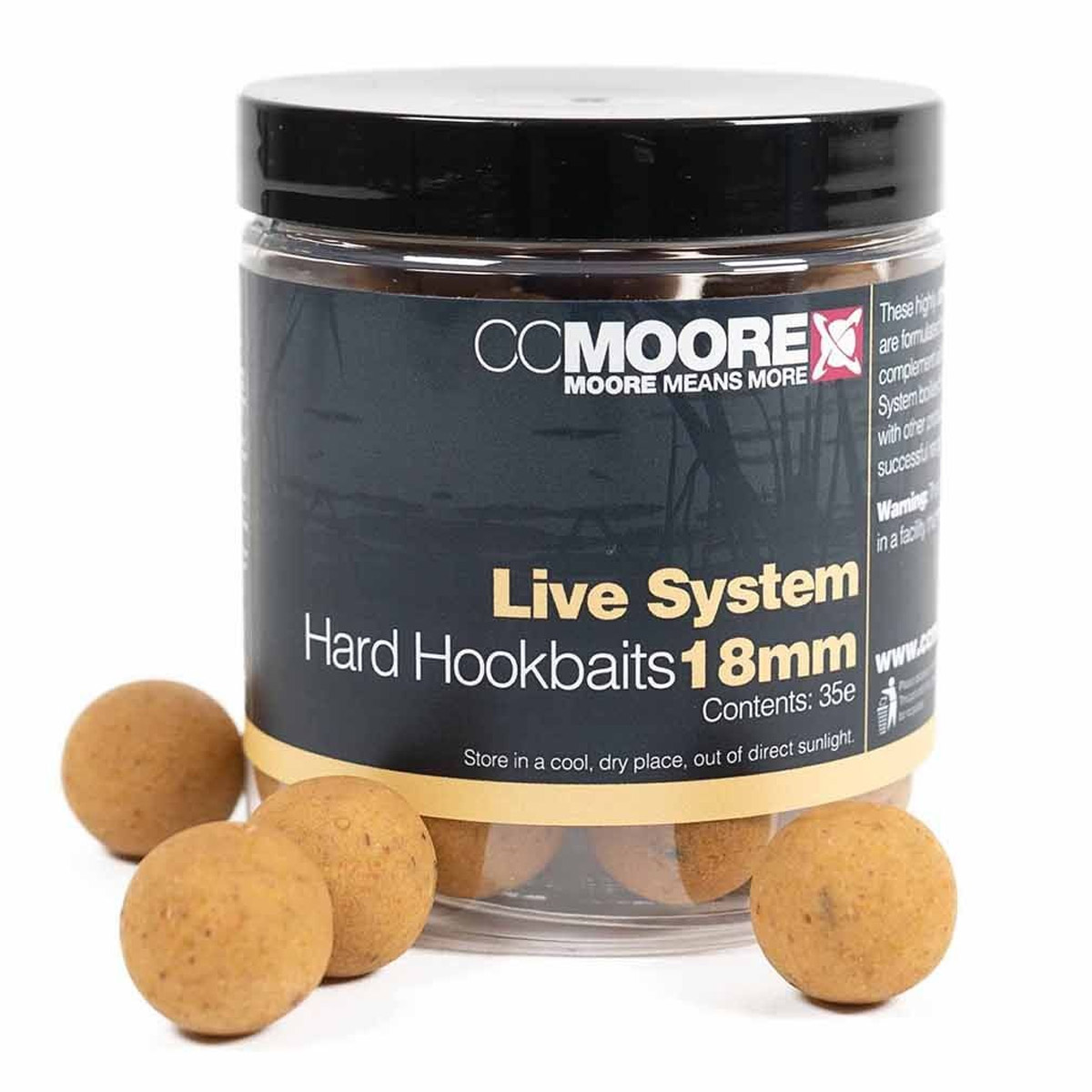 Cc Moore Live System Hard Hookbaits 18 mm