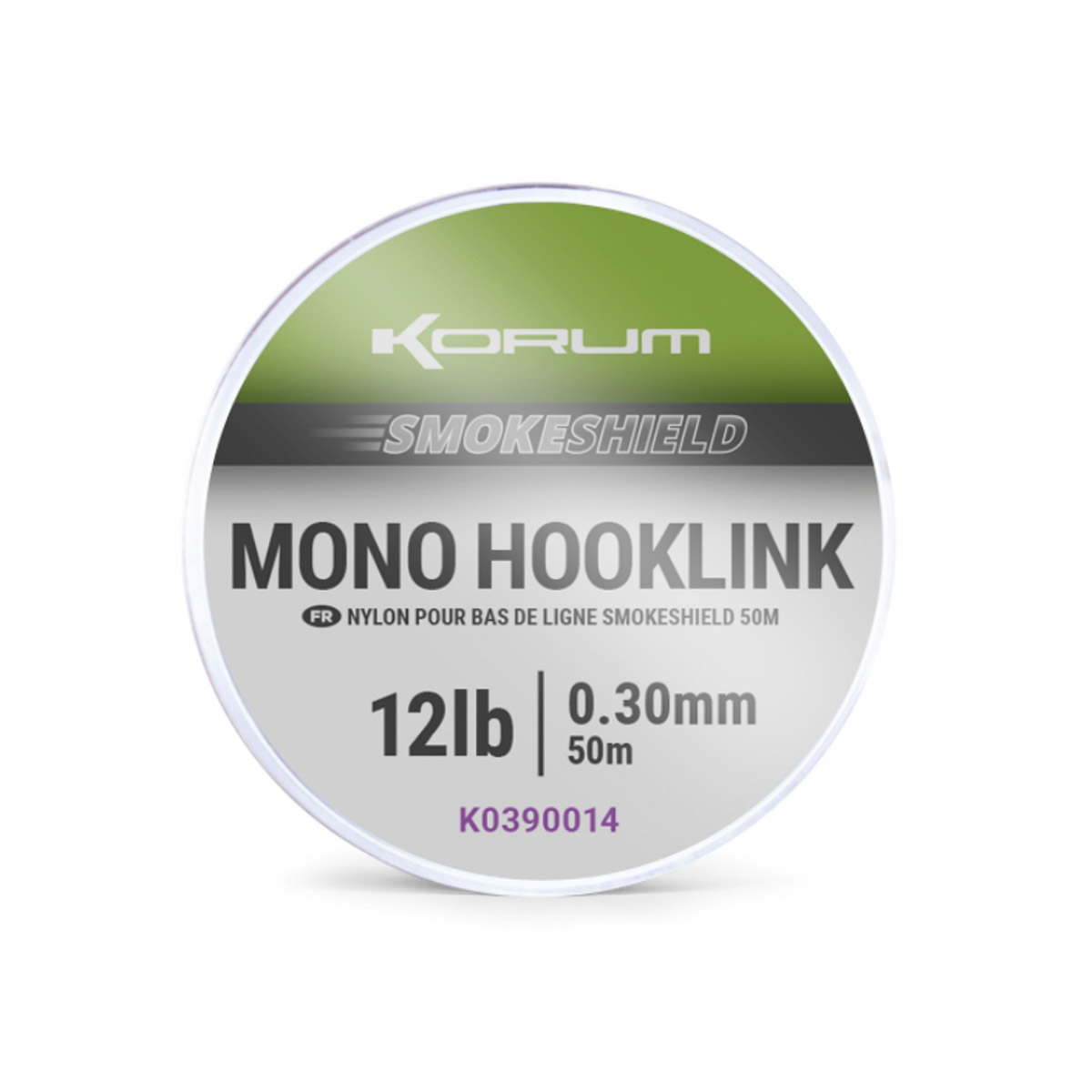 Korum Smokescreen Mono Hooklink 50 Meter -  0.30 mm