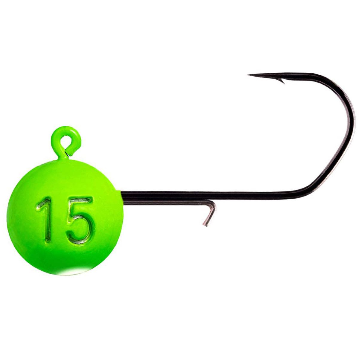 Monkey Lures Monkey Hooks Green White 3/0