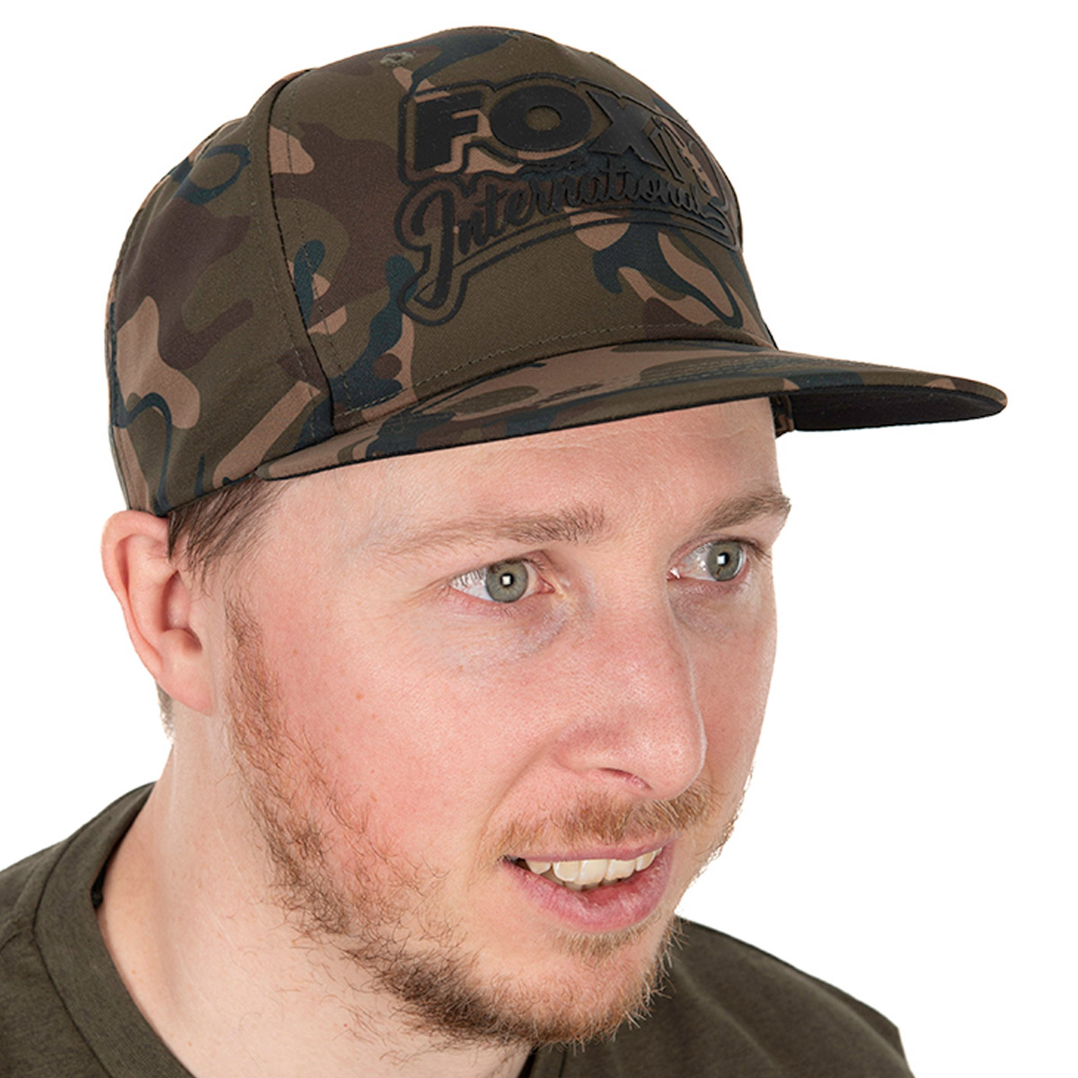 Fox Camo Flat Peak Snapback Cap