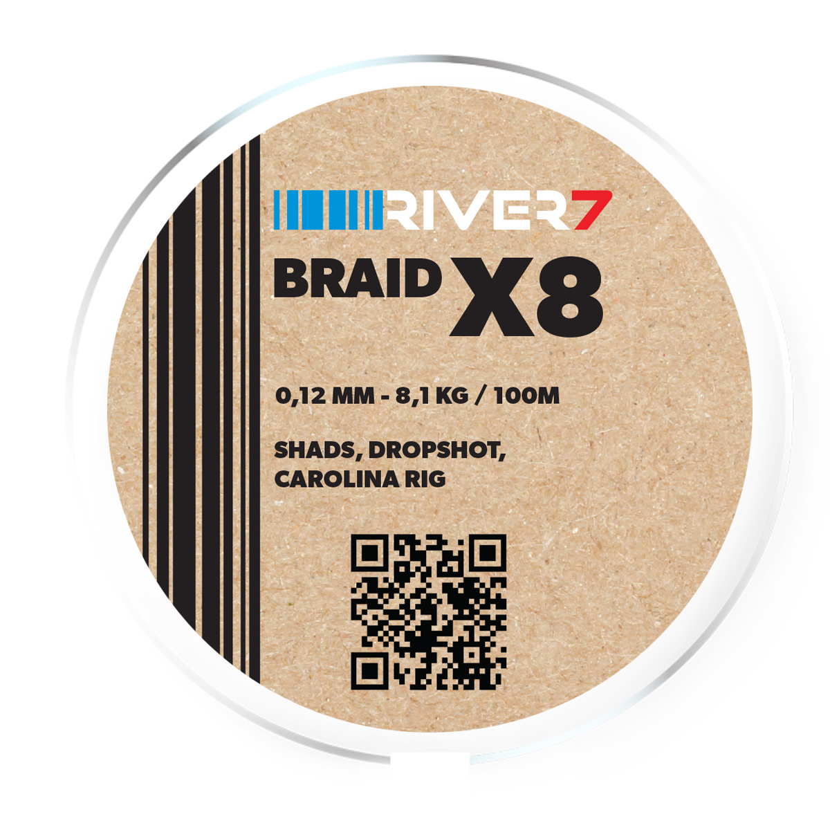 River7 X8 Braid -  0.12 mm