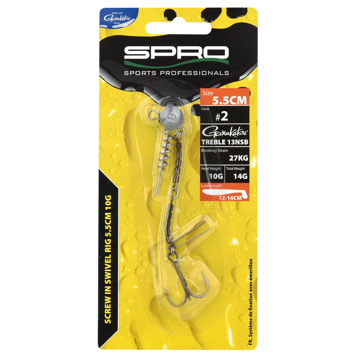 Spro Screw In 360 Swivel Rig 5,5 CM