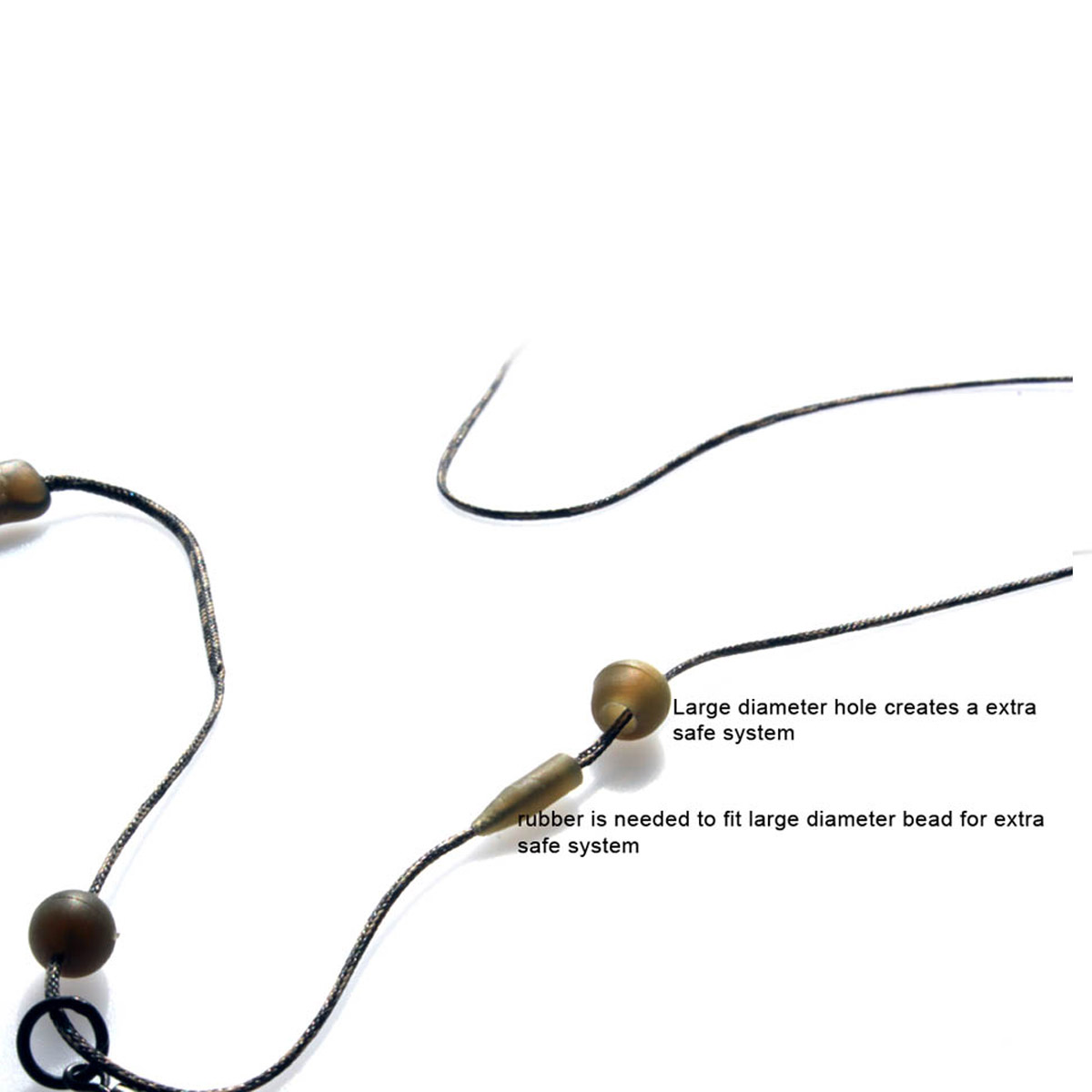 PB Products Naked Chod Helicopter System Rubber & Bead Weed