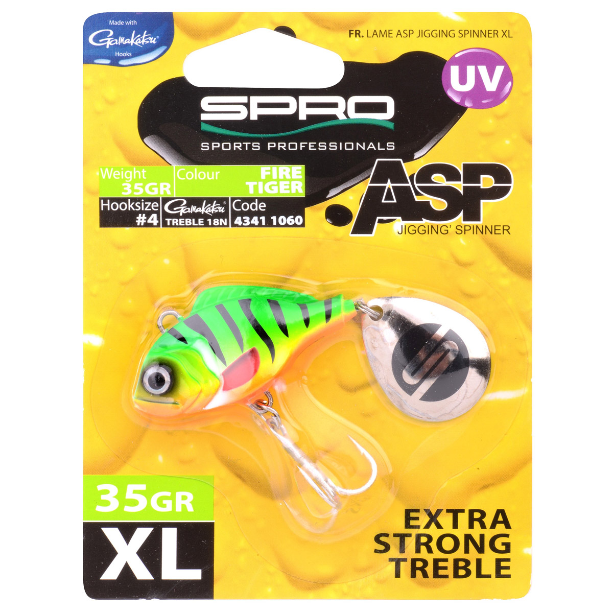 Spro Asp Spinner UV XL 50 Gram 