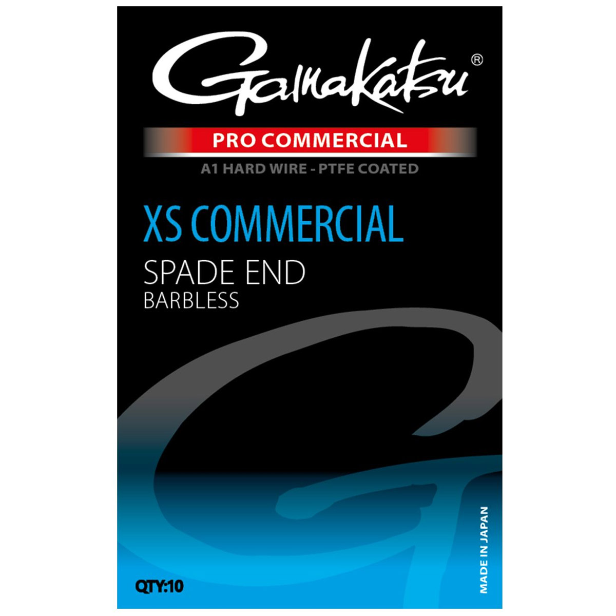 Gamakatsu Pro XS Commercial Spade End Barbless Gamakatsu Pro XS Commercial Spade End Barbless