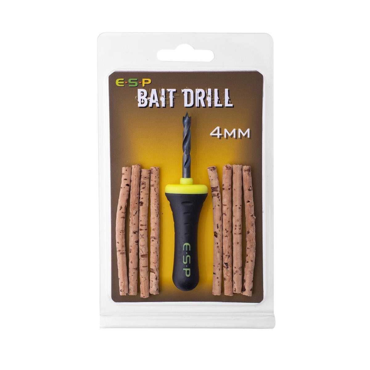 ESP Bait drill Incl cork sticks -  4 mm
