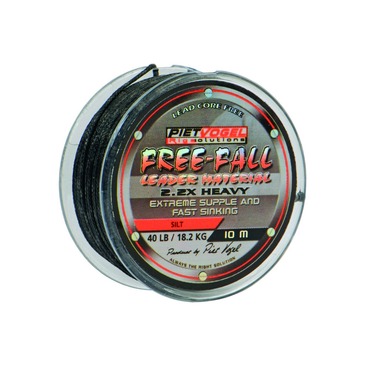 Rig Solutions Free Fall Leader Material Silt -  40 lbs -  80 lbs 