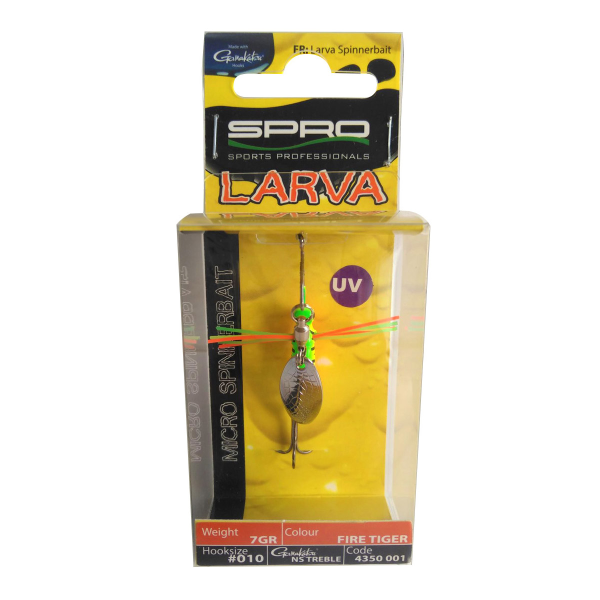 Spro Larva Micro Spinnerbait Treble Hook