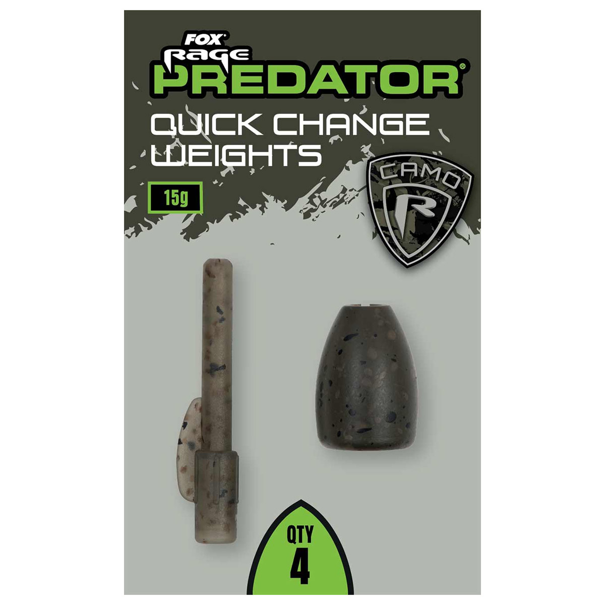 Fox Rage Predator Camo Quick Change Weights