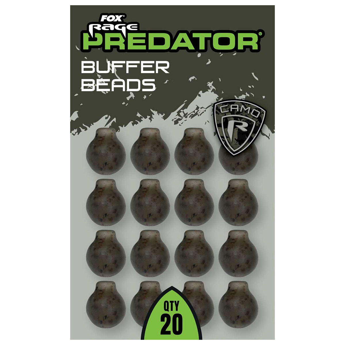 Fox Rage Predator Camo Buffer Beads