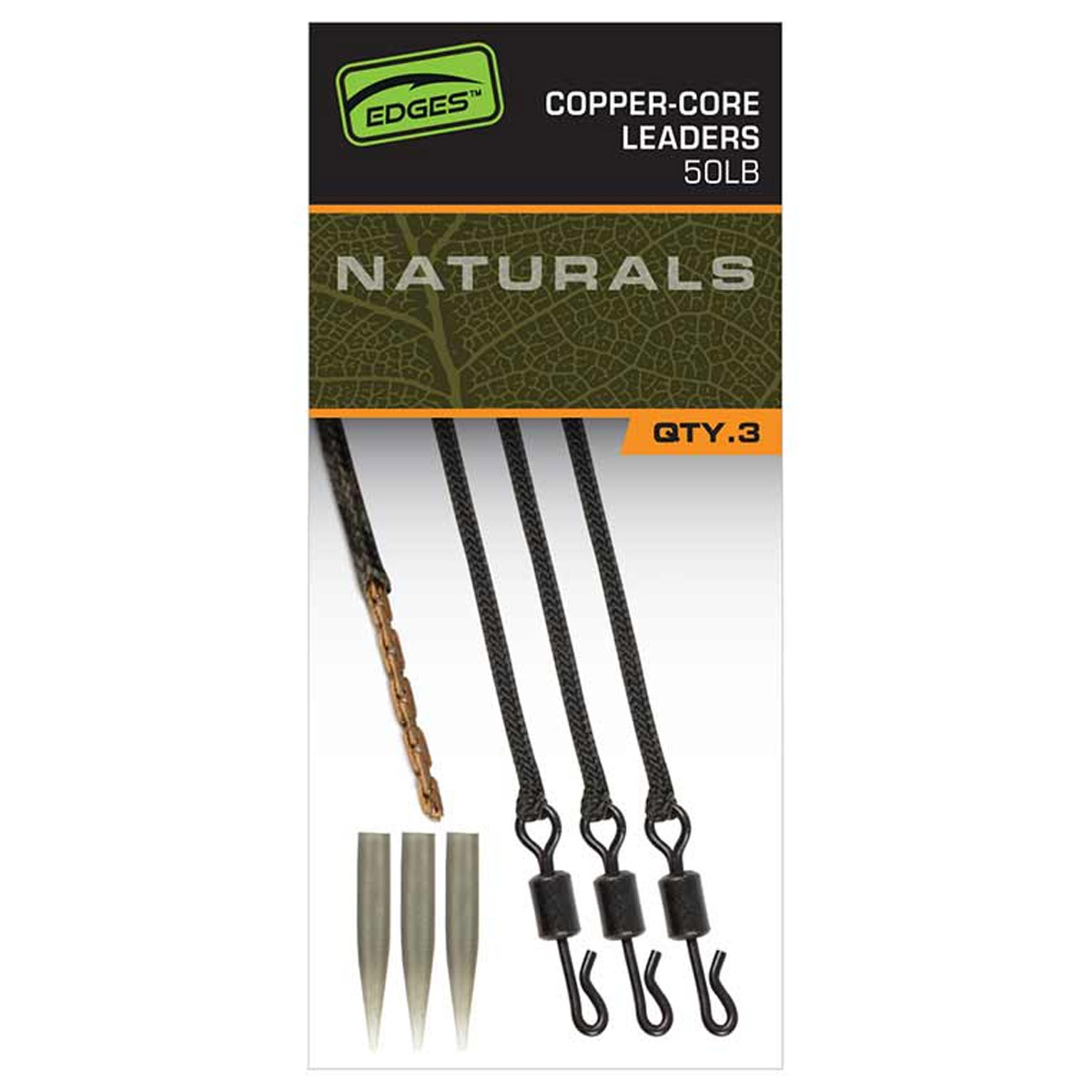 Fox Edges™ Naturals Copper Core Leaders