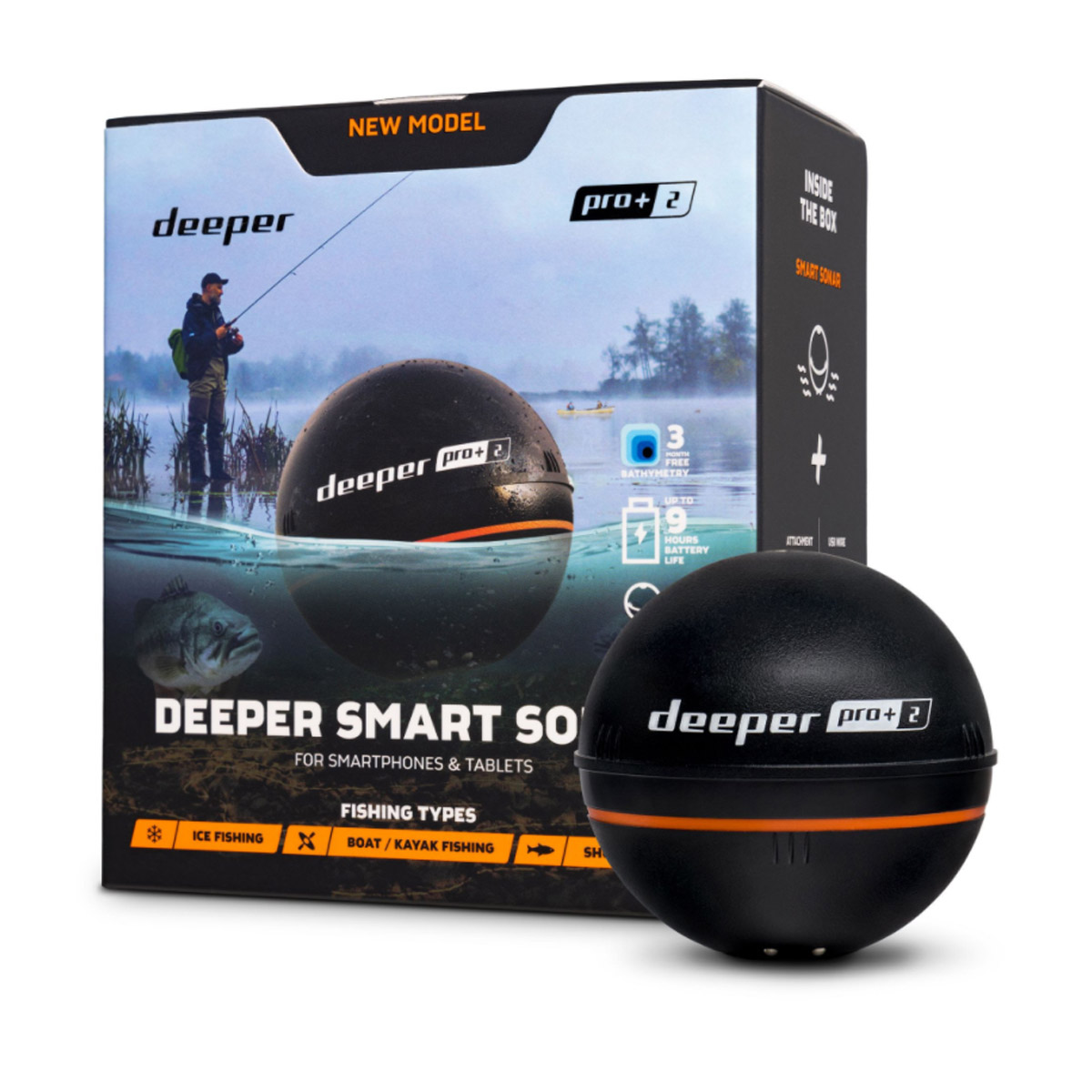 Deeper Fishfinder Pro +2
