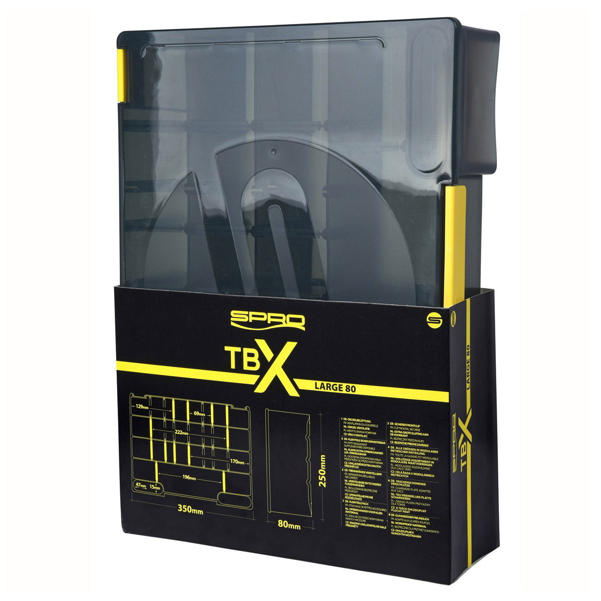 Spro TBX80L Tackle Box Range Large