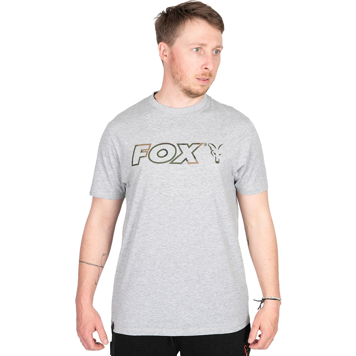 Fox LTD Light Weight Grey Marl T-Shirts 
