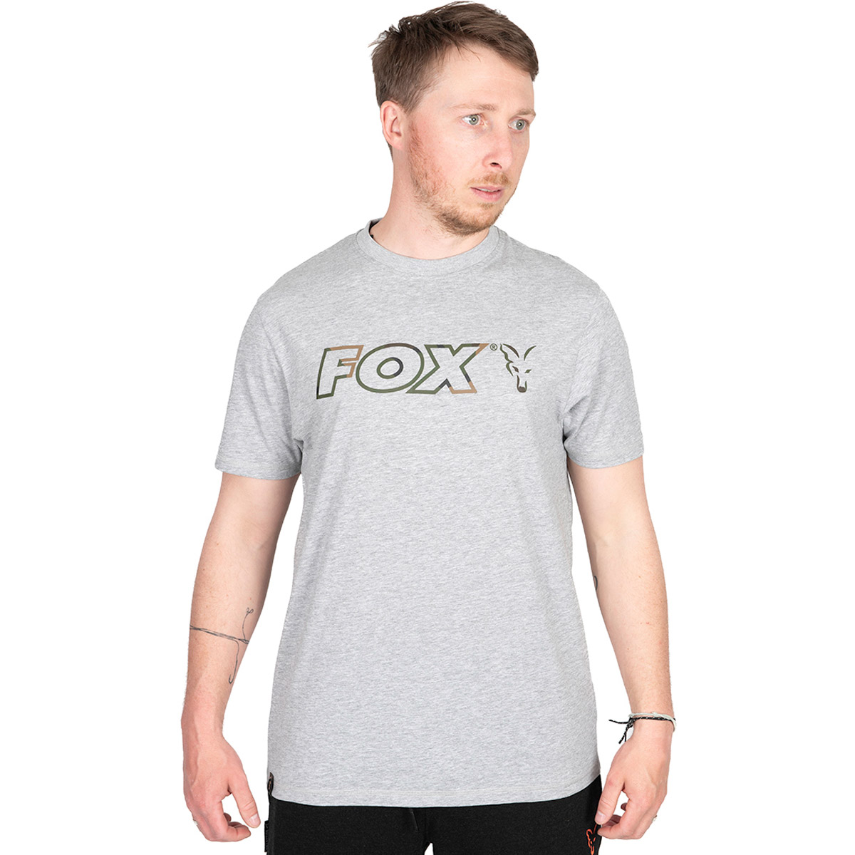Fox LTD Light Weight Grey Marl T-Shirts  Fox LTD Light Weight Grey Marl T-Shirts