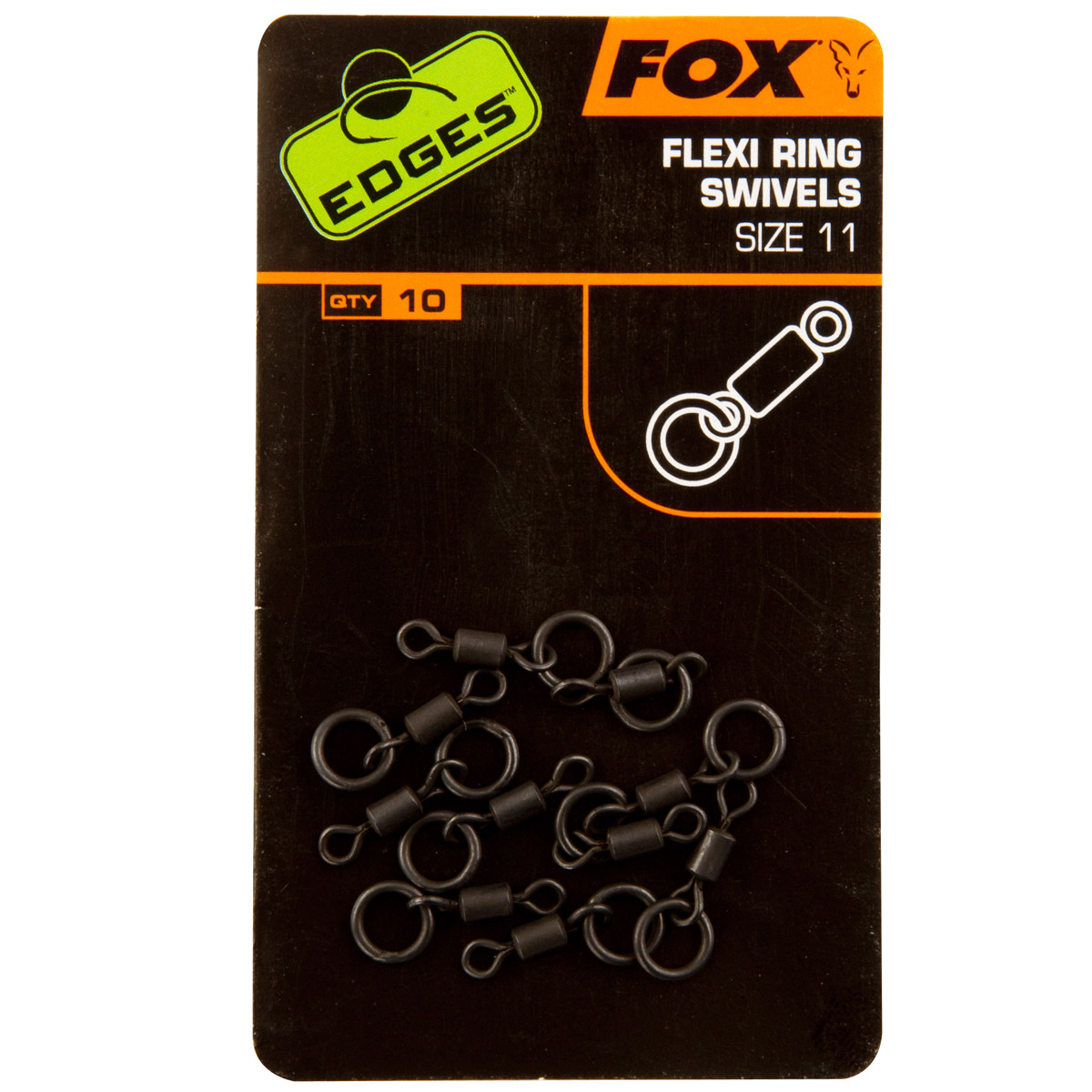 Fox EDGES™ Flexi Ring Swivel -  11
