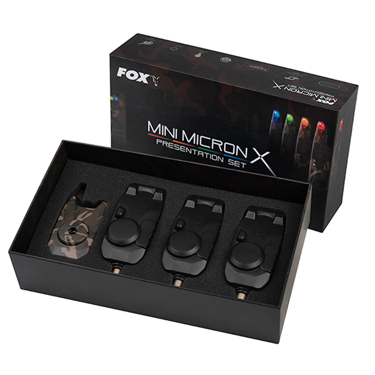 Fox Mini Micron X Ltd Edition Camo 3 Rod Set