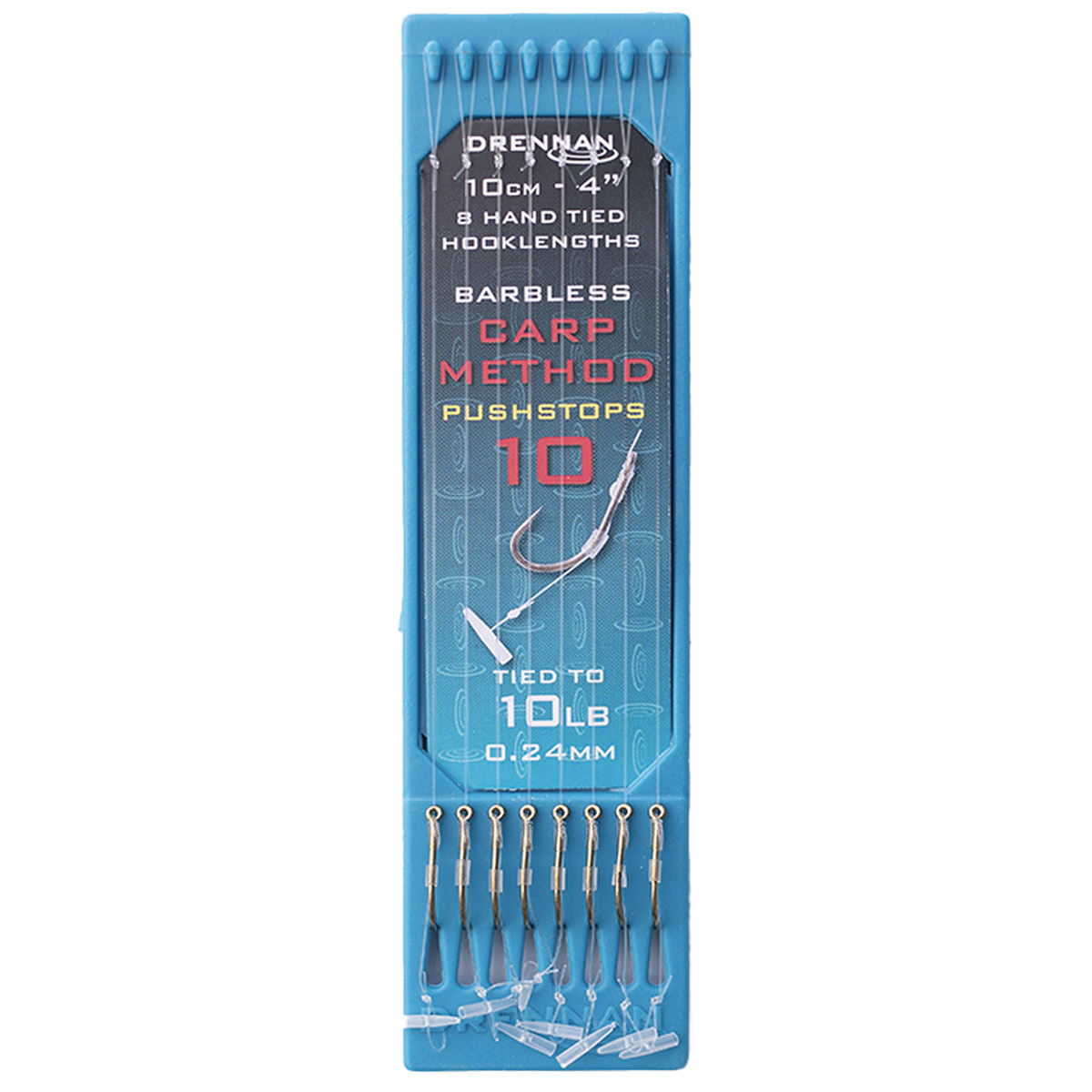 Drennan Hooklength Plate Barbless Carp Method Pushstops Drennan Hooklength Plate Barbless Carp Method Pushstops