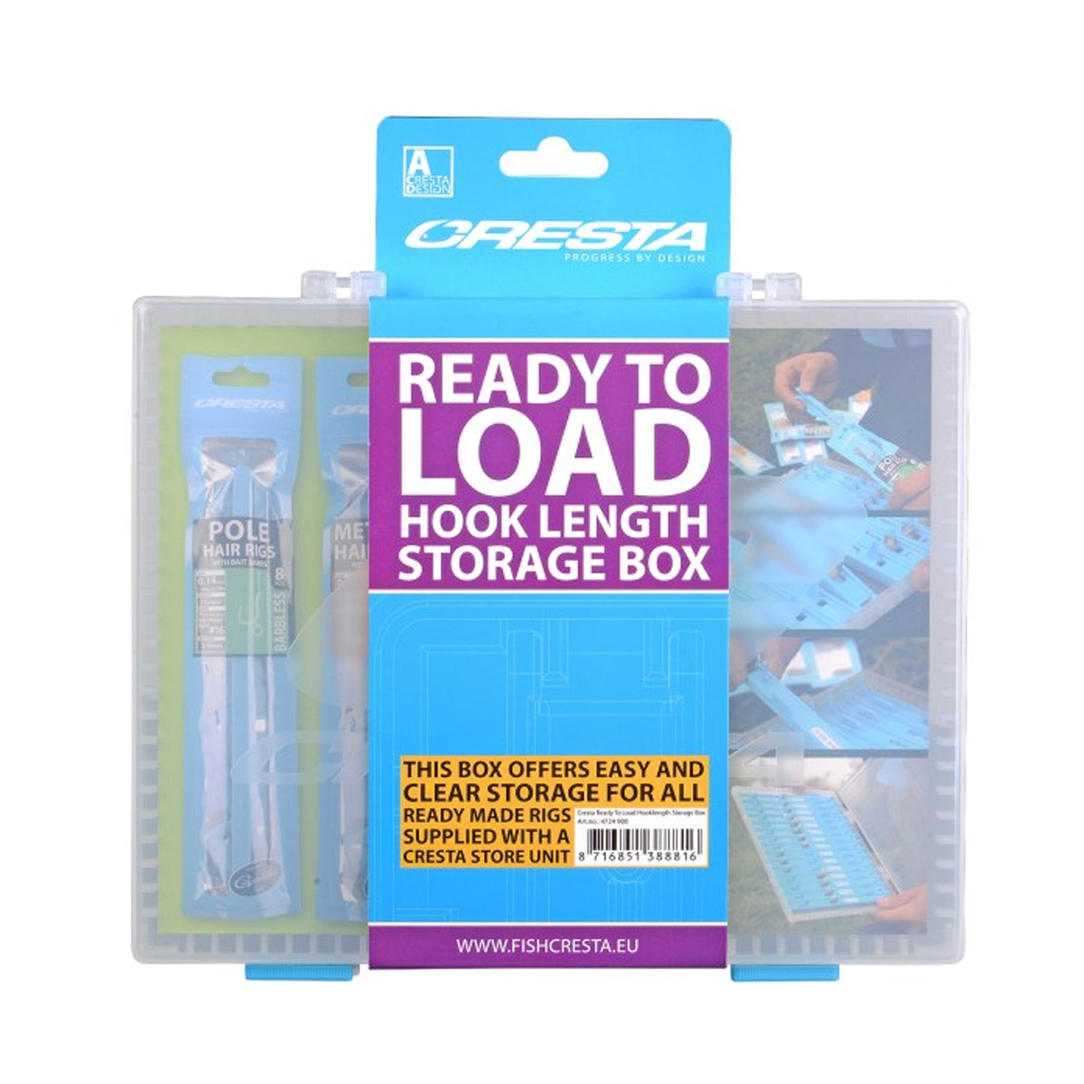 Spro Cresta Ready To Load Hooklength Storage Box