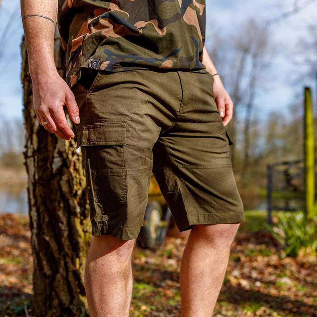 Fox Light Weight Khaki Combat Shorts