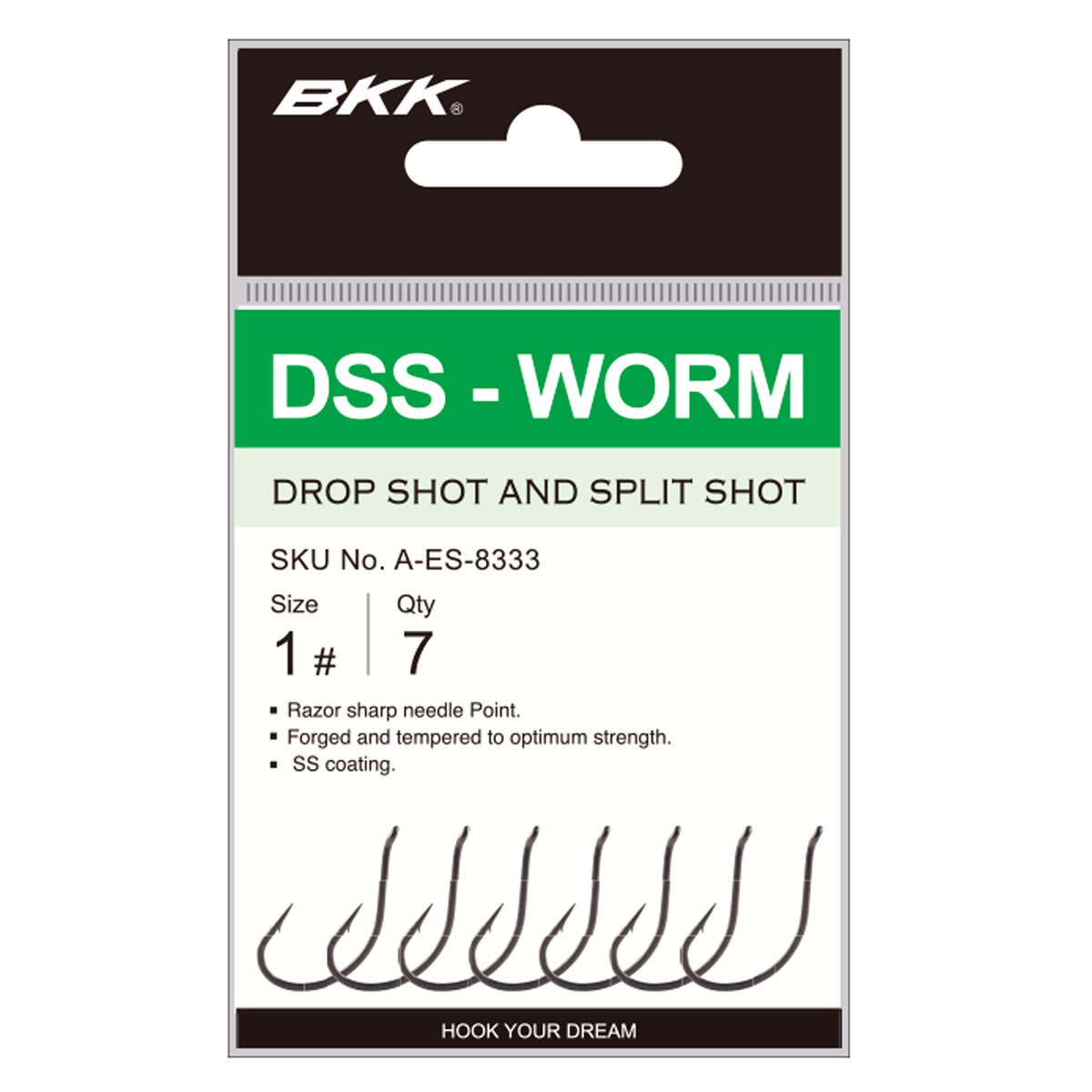BKK DSS Worm Hook