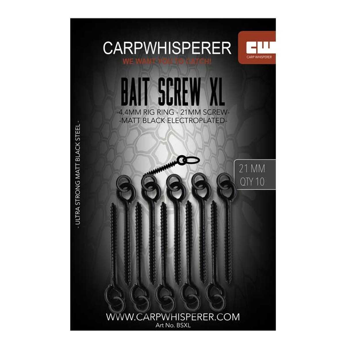 Carp Whisperer - Bait Screw 21 MM