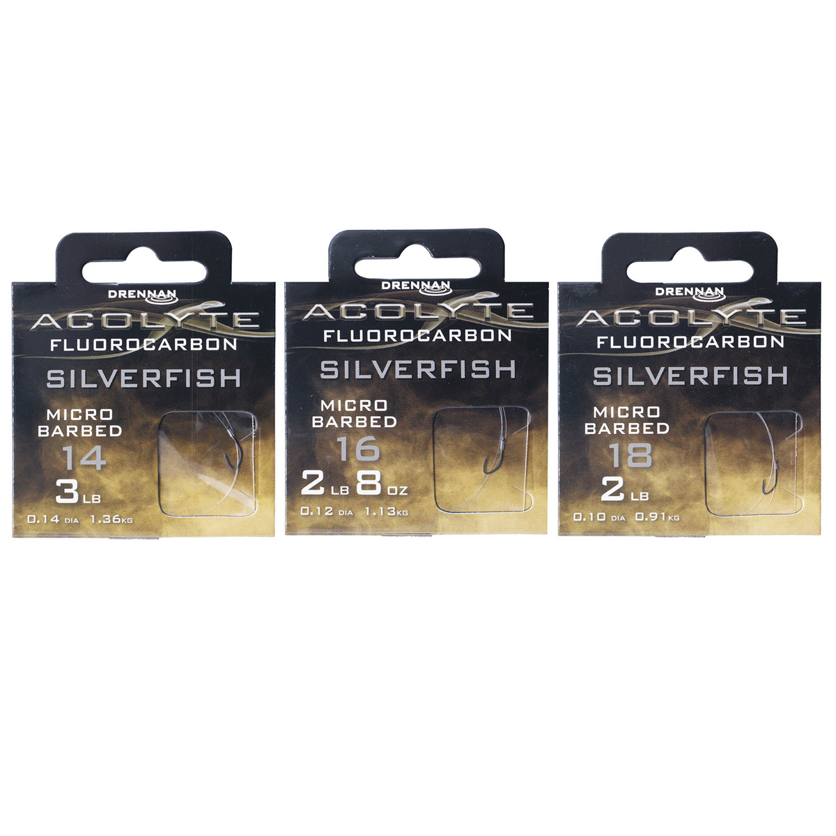 Drennan Acolyte Silverfish - Hooks To Fluorocarbon