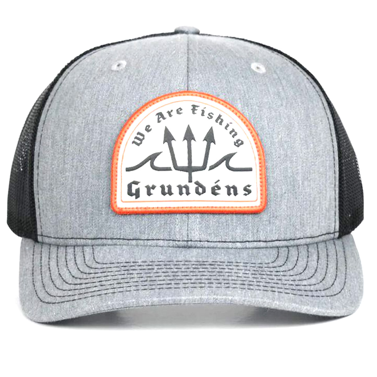 Grundens Poseidon Trucker Heather Grey/Black