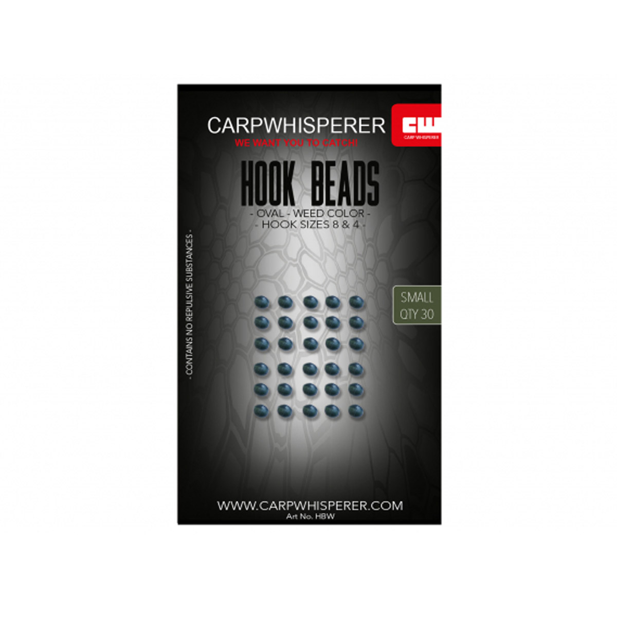 Carp Whisperer - Hook Beads -  Clear