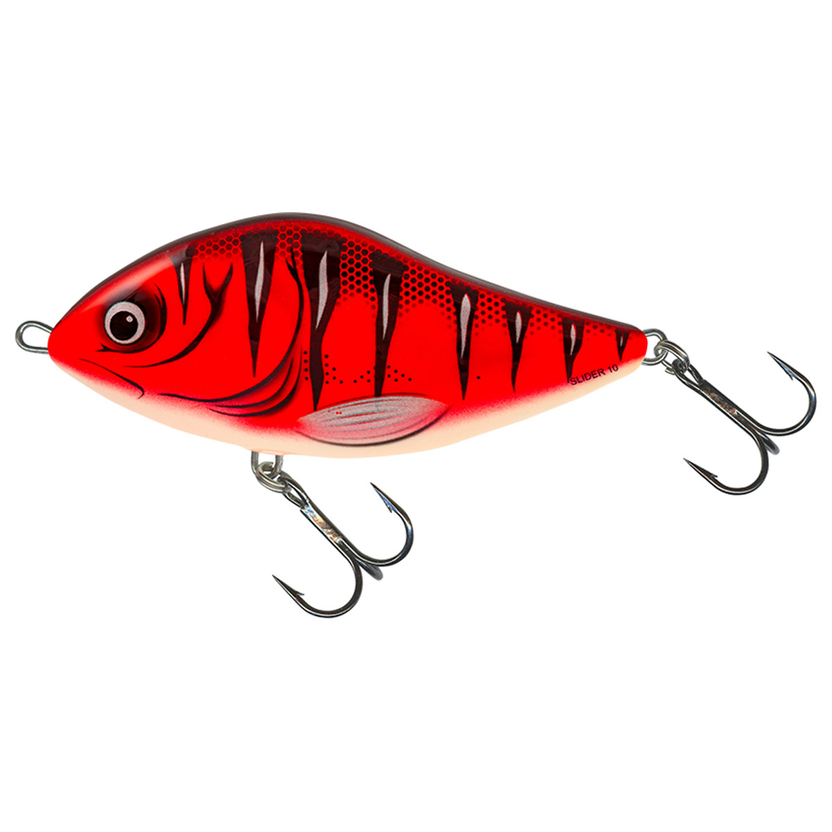 Salmo Slider Floating 7 CM - Red Wake - Zunnebeld