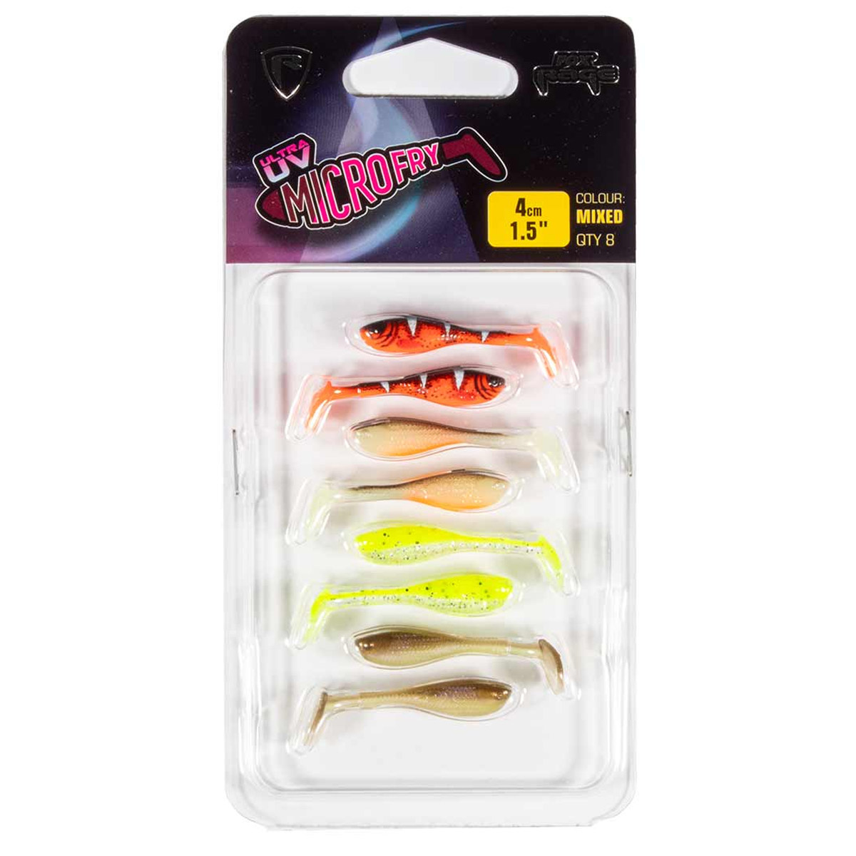 Fox Rage Micro fry 4cm Mixed Colour Pack