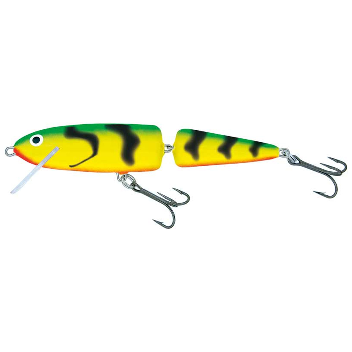 Salmo White Fish Jointed Floating Ltd Edition 13 CM -  Green Tiger