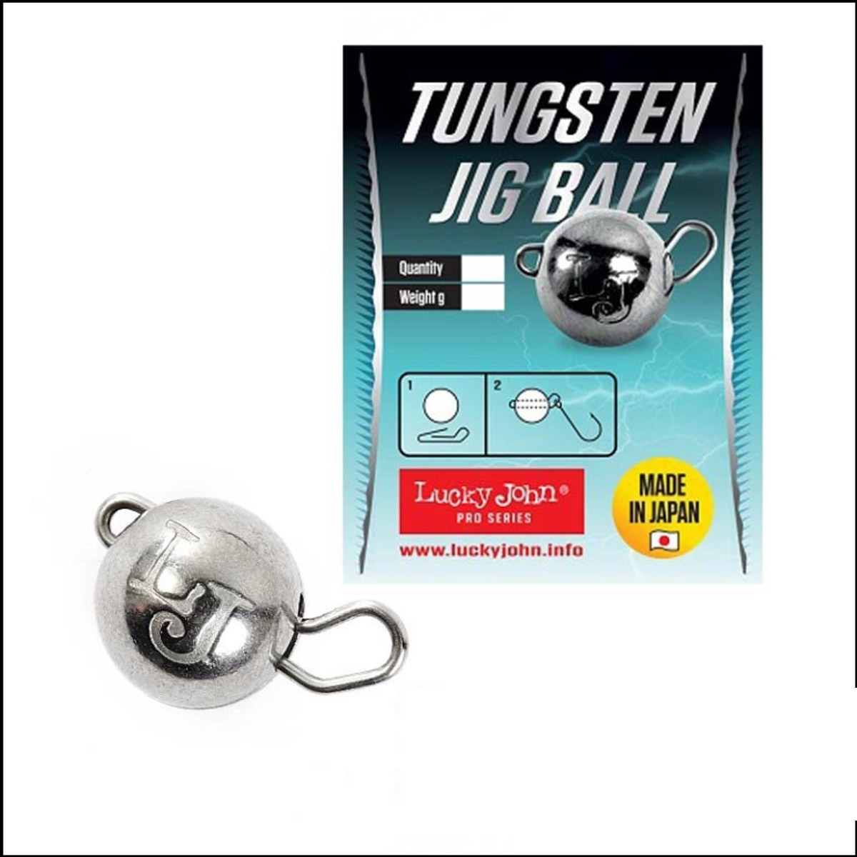 Lucky John Tungsten Jig Balls