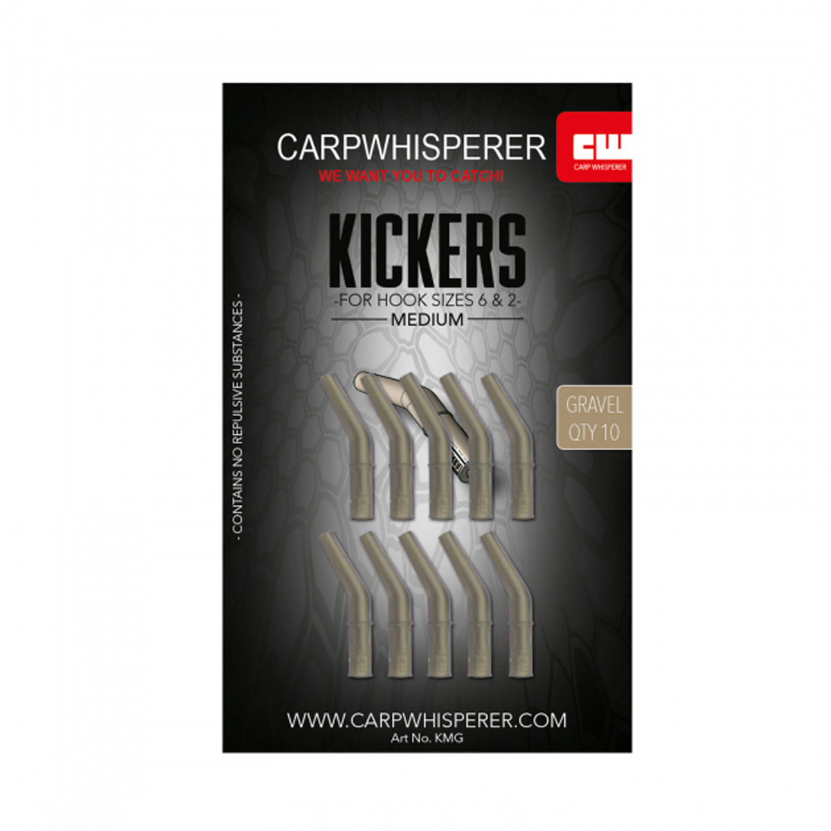 Carp Whisperer - Kickers - Gravel -  S -  M