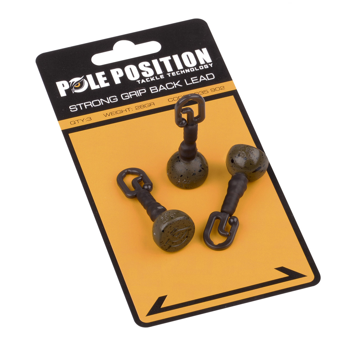 Pole Position Strong Grip Backleads per 3