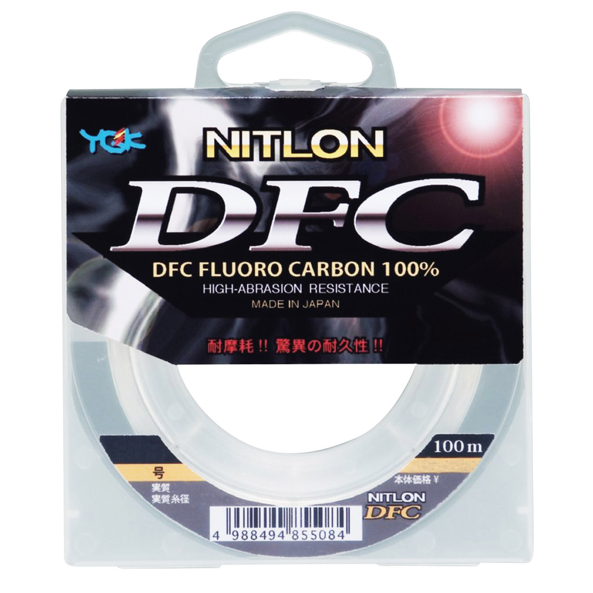 YGK Nitlon DFC 100% Fluoro Carbon -  0.305 mm -  0.325 mm -  0.346 mm -  0.378 mm -  0.443 mm -  0.251 mm -  0.277 mm