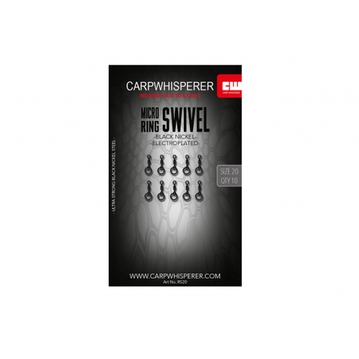 Carp Whisperer - Micro Ring Swivel