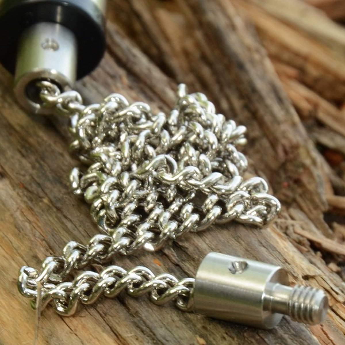 Solar Stainless Chain Stainless Ended 5"