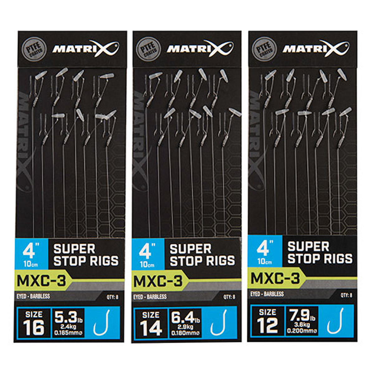 Matrix MXC-3 4" Super Stop Rigs