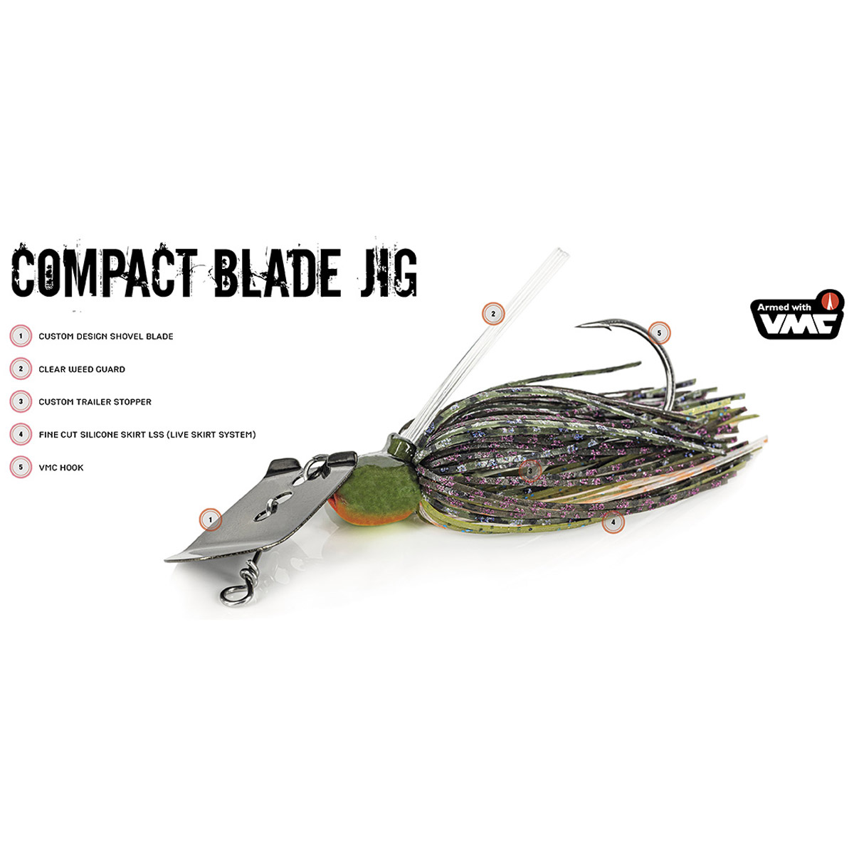 Molix Compact Blade Jig 14 Gram