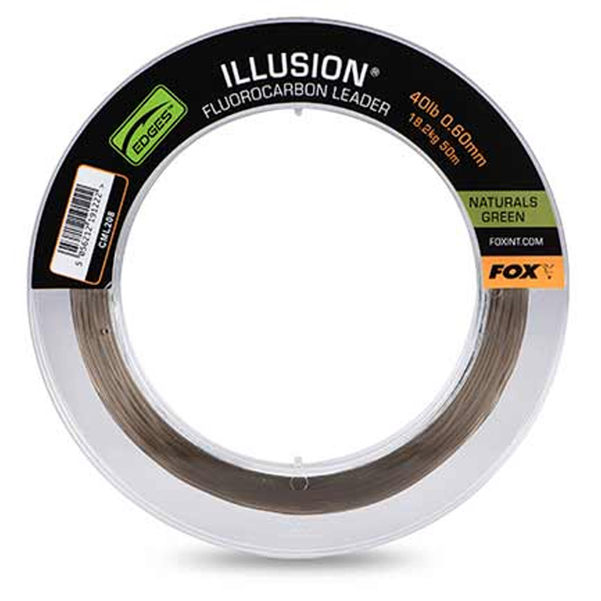 Fox Illusion Fluorocarbon Leaders Naturals Green