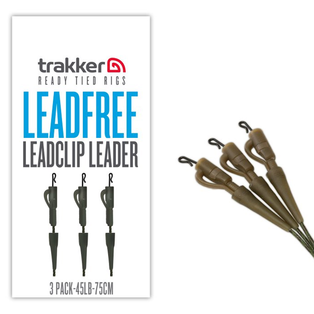 Trakker Leadfree Leadclip Leader 3 Pack