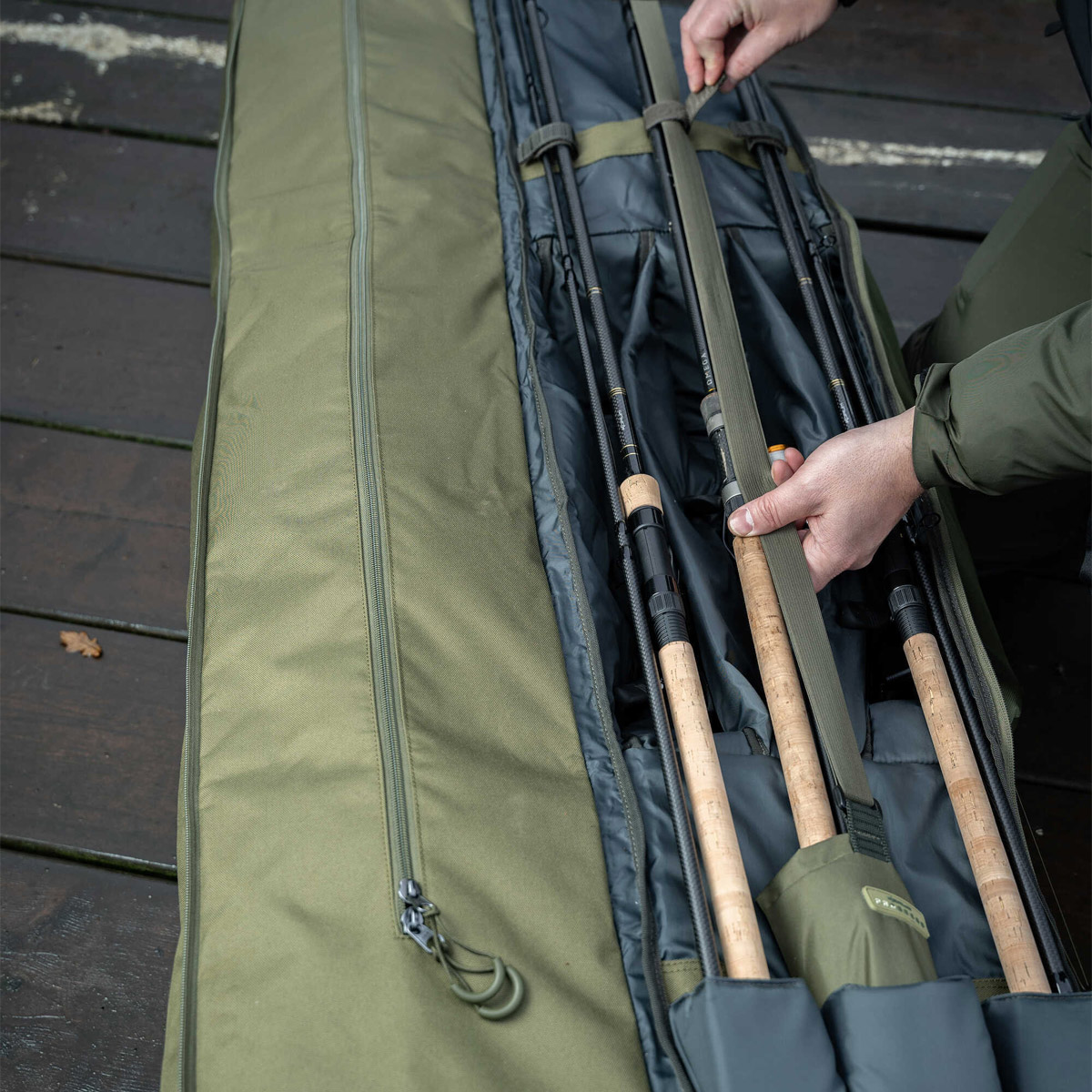 Korum Progress Folding Quiver - 3 Rod