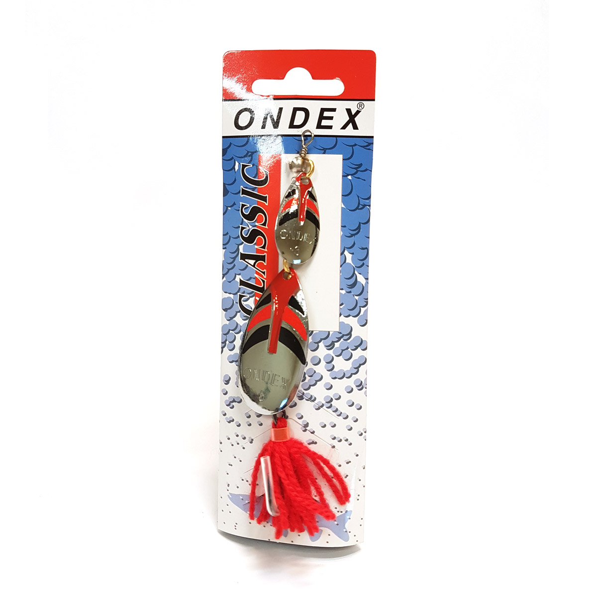 Ondex Tandem Spinner  -  Silver Decore