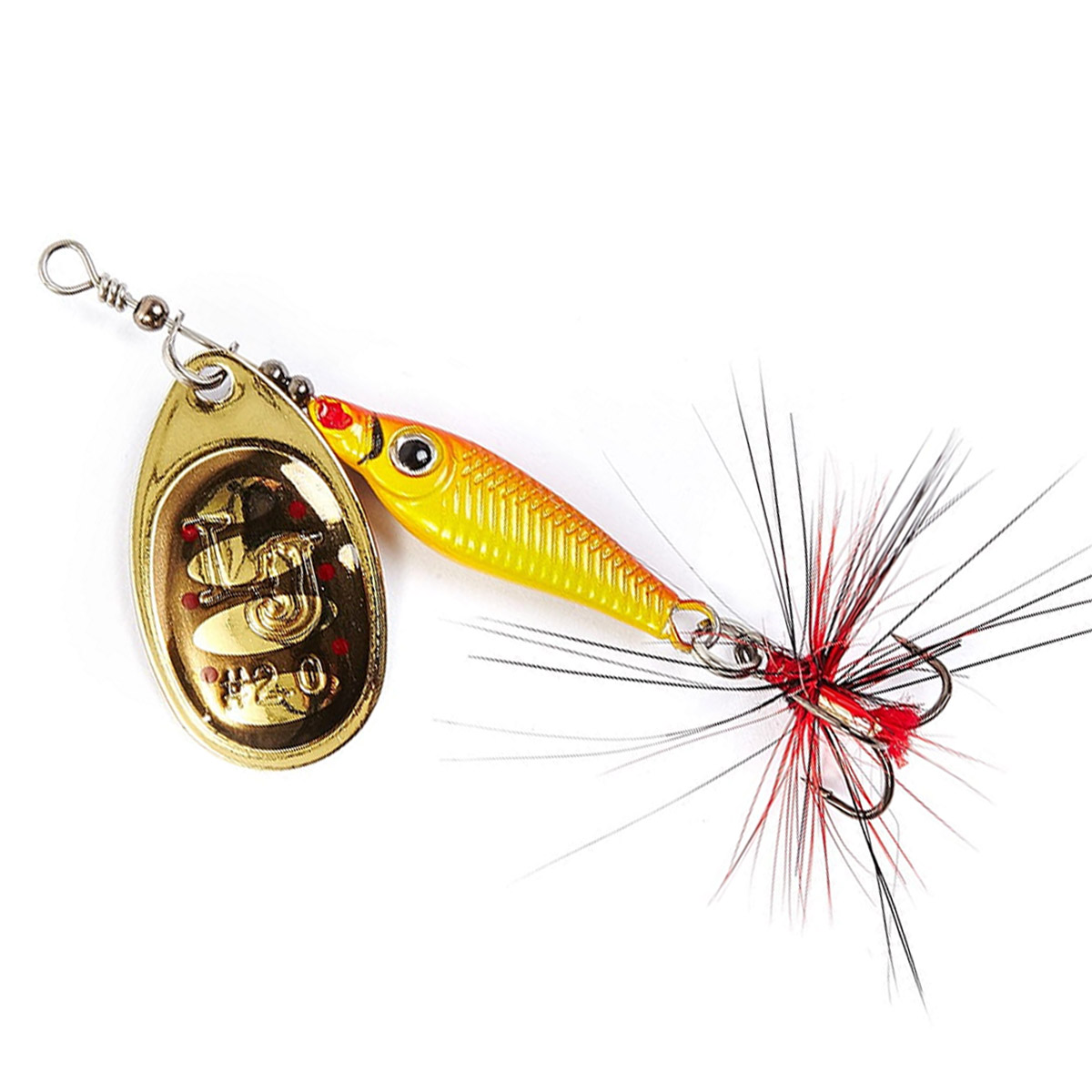 Lucky John Trian Blade Spinner Maat 2 9 Gram  -  001