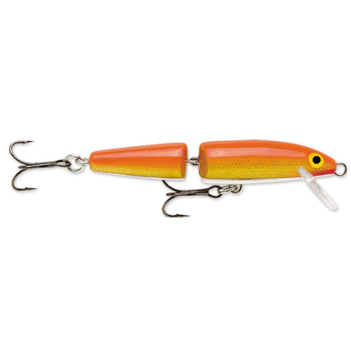 Rapala Jointed 13 CM -  Gold Fluoricent Red