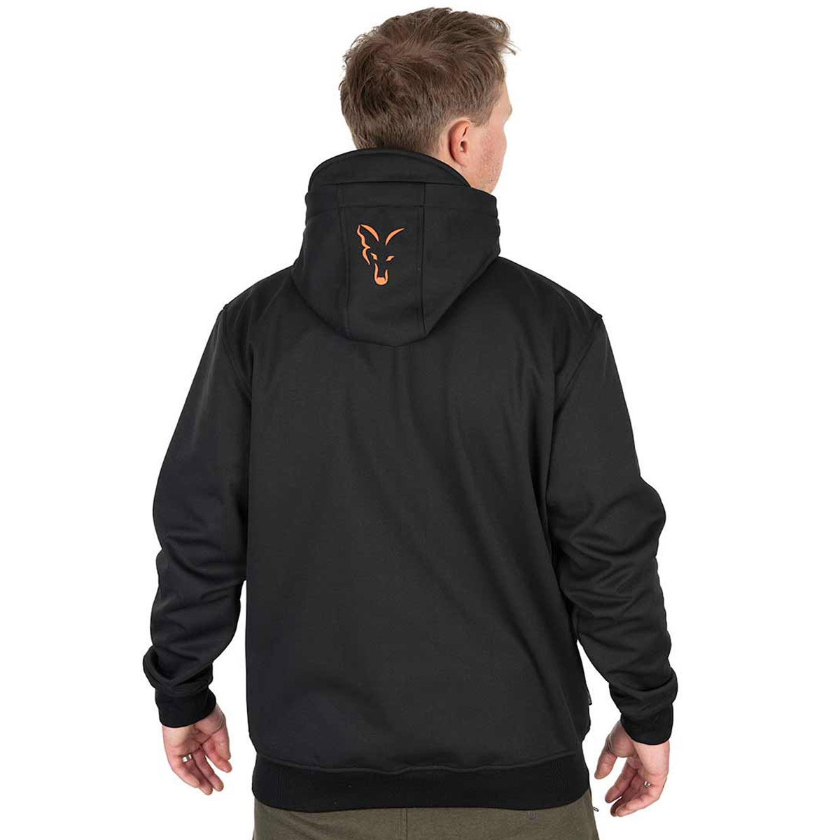 Fox Collection Soft Shell Jacket Black & Orange